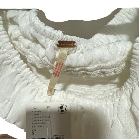 Revolve Free People Liana Lace Off The Shoulder Lace Top - Picture 5 of 8